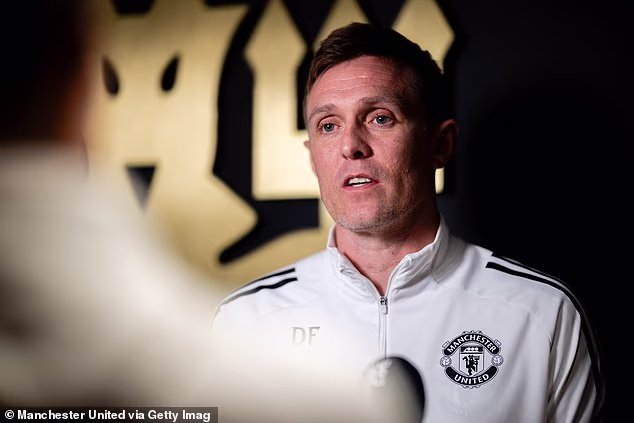 Darren Fletcher - ph Manchester Evening News