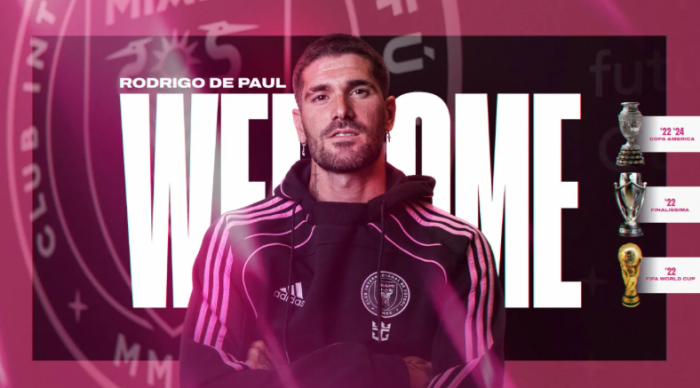 Inter Miami, De Paul: "Un sogno poter giocare con Messi in un club"
