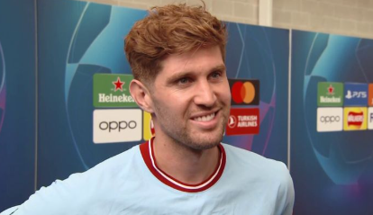 John Stones, difensore del Manchester City - Foto tratta da Sky Sports