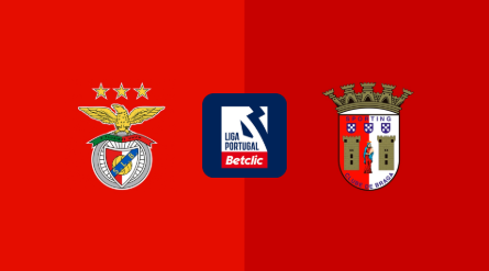 Benfica-Braga, pronostico del match di Liga Portugal