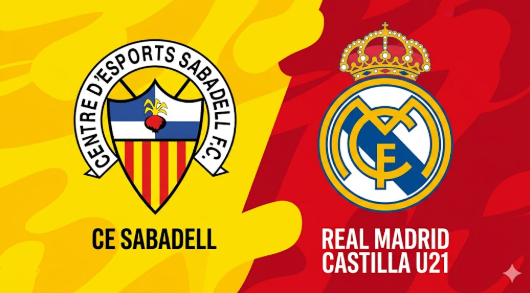 Sabadell-Real Madrid Castilla U21