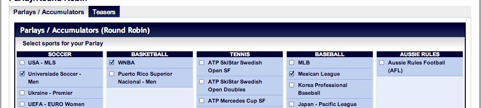 Scommesse Parlay Scommesse Parlay