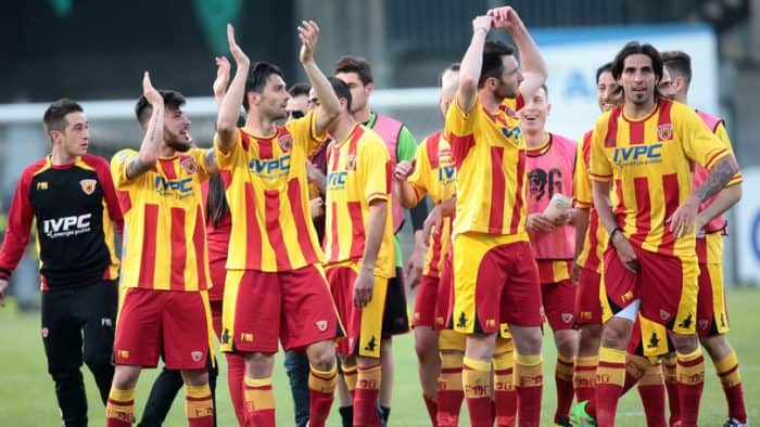 benevento esultanza