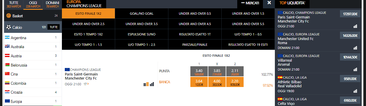 che cos'è il betting exchange betting exhange