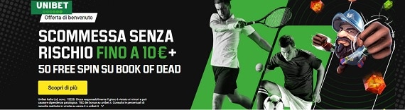 Unibet Unibet bonus scommesse