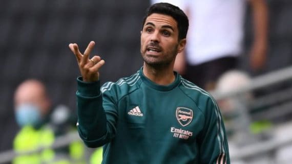 mikel arteta arsenal min