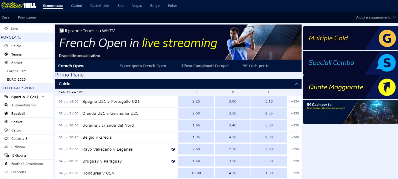 william hill screen william hill screen
